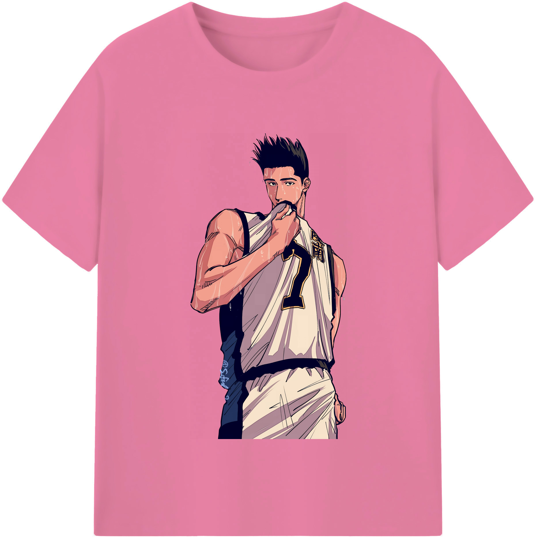 （画像用） SLAM DUNK／スラムダンク 綿100％半袖Tシャツ（フロントプリント）